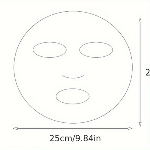 100 Clear Mask Sheets - Skincare Essentials for a Glowing Complexion - Disposable Hydrating Mask Facial Treatment Tool